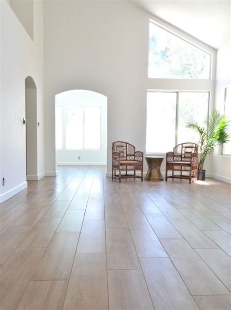 Aa2030buz01 buzz white (glossy) ceramic tile 200 x 300 mm 25 pieces. Wood-Look Ceramic Tiles Imitate Hardwood Flooring ...