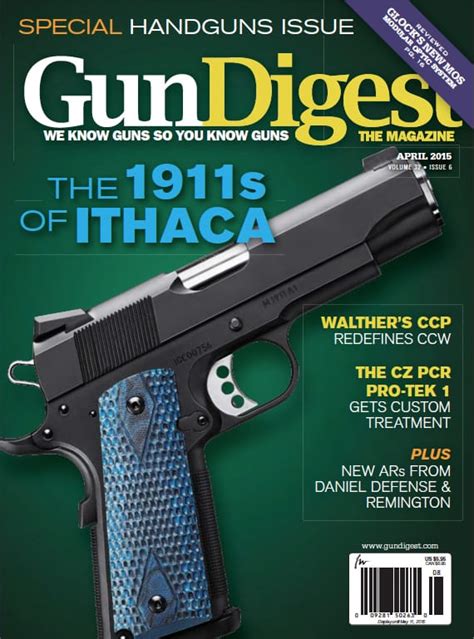 Gun Digest The Magazine April 2015 Digital Issue Gundigest Store
