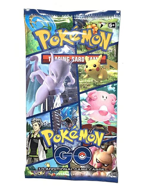 Buy Pokemon Go Sealed Single Booster Pack English 10 Cards Online