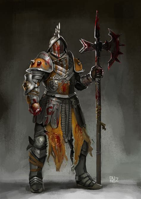 Lawbringer For Honor Study Anh Dung Dao On Artstation At Https
