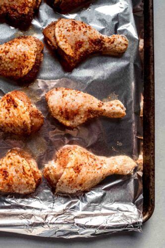 baked chicken legs platings pairings