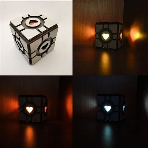 Cube Companion Decorative Lamp Portal Etsy