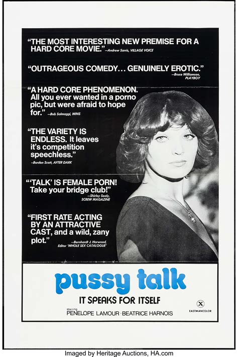 Pussy Talk And Others Lot Catalyst 1975 One Sheets 3 27 X 40 Lot 55358 Heritage Auctions
