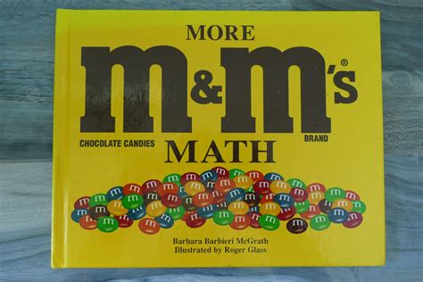 Set Of Two Mandm Counting And Math Books Etsy