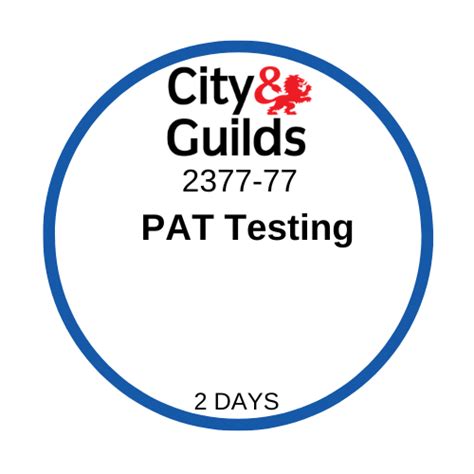 City And Guilds 2377 77 Pat Level 3 In Service Inspection And Testing