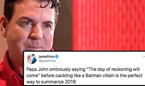Papa Johns Founder Gets Fire Roasted On Twitter Papa Johns Funny