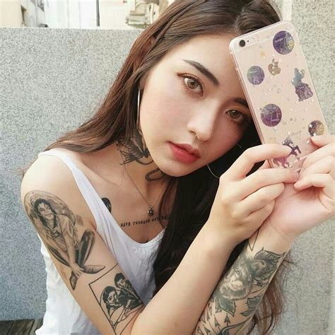 Korean Model Tattoos