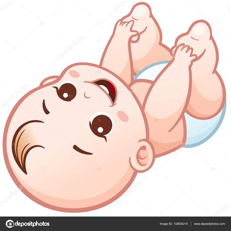 Desenho Animado Bebê Bonito — Vetores De Stock © Sararoom 132634214
