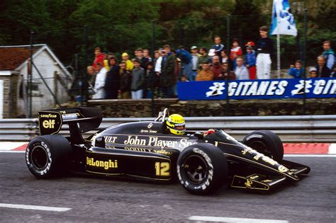 Formula 1 • Ayrton Senna Lotus Renault 98t 1986 Belgian Gp