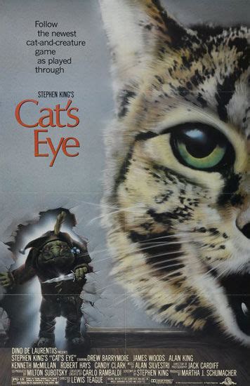 De film is gebaseerd op twee korte verhalen van king welke ook verschenen in zijn boek night shift, the ledge en quitters, inc., en een derde uit wikipedia, de vrije encyclopedie. Cat's Eye - Cat's Eye (1985) - Film - CineMagia.ro