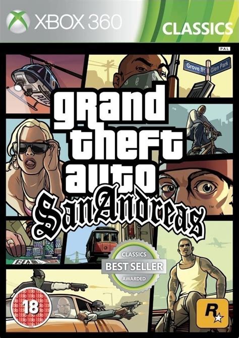 Grand Theft Auto San Andreas Classics Edition Xbox 360 Game Skroutzgr