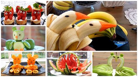 Art In Fruit Carving And Cutting Tricks Youtube