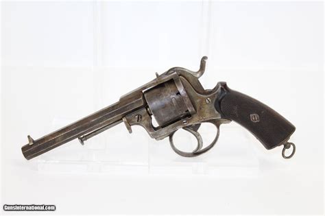 Belgian Antique Meyers Brevete Pinfire Revolver