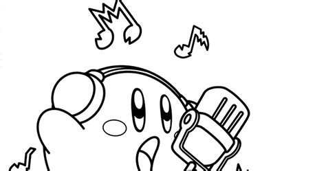 Cute Kirby Coloring Pages Pictures Cartoon Coloring Pages