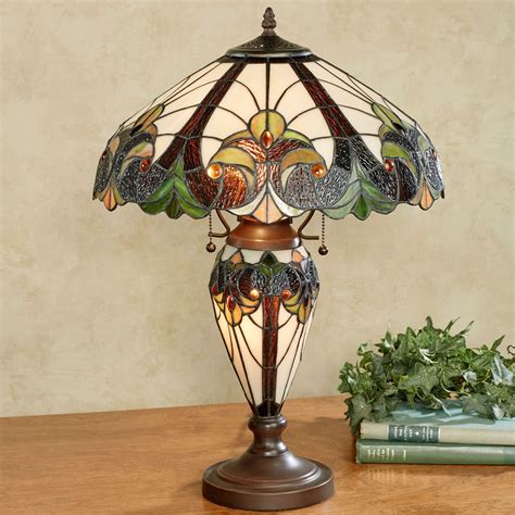 Clavillia Stained Glass Table Lamp
