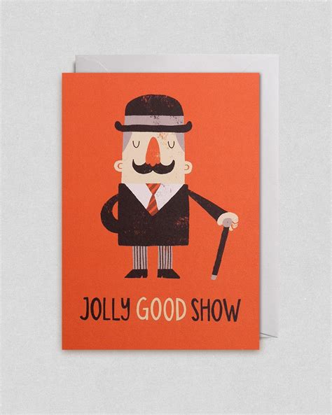 Jolly Good Show Poster Prints Illustration Art Animal Illustration