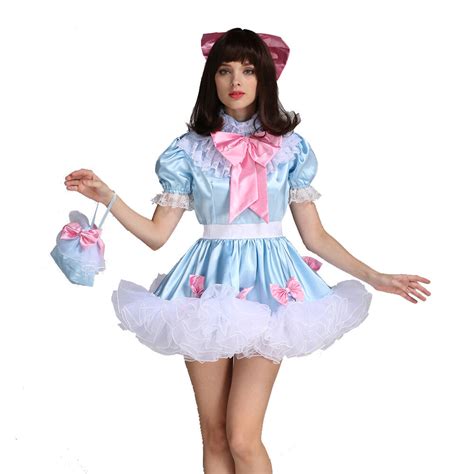 Check spelling or type a new query. Forced Sissy Girl Lockable Maid Bow Dress Stain Puffy Crossdress Uniform Costume | eBay