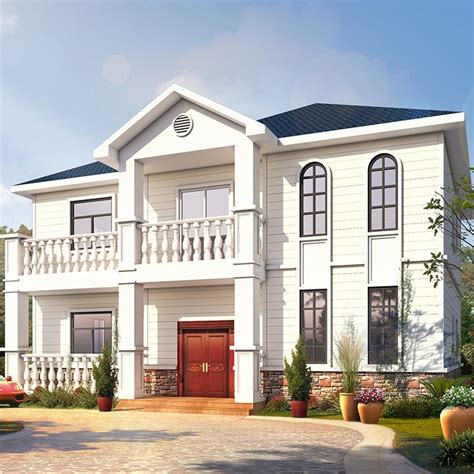 Precast Concrete Villas Modular House Production Line China Precast