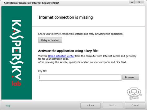 Kaspersky Activation Keys Activating Kaspersky Internet Security 2012