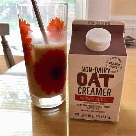 Trader Joe S Non Dairy Oat Creamer Brown Sugar Review Abillion