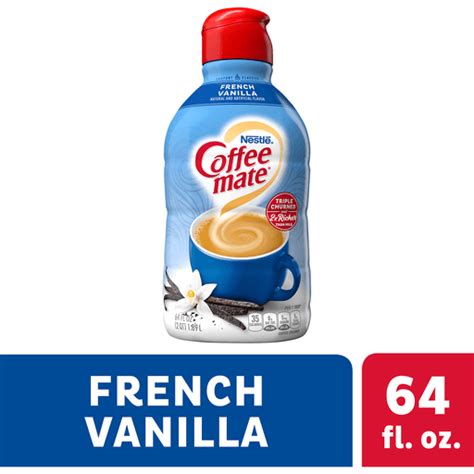 Nestle Coffee Mate French Vanilla Liquid Coffee Creamer Tonys