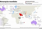El mapa de las monarquías en el mundo | Economía nacional e ...