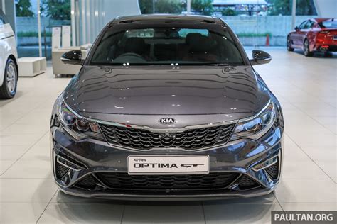 It is available in 9 colors, 1 variants, 1 engine, and 1 transmissions option: 2019 Kia Optima facelift arrives in Malaysia - NA and ...