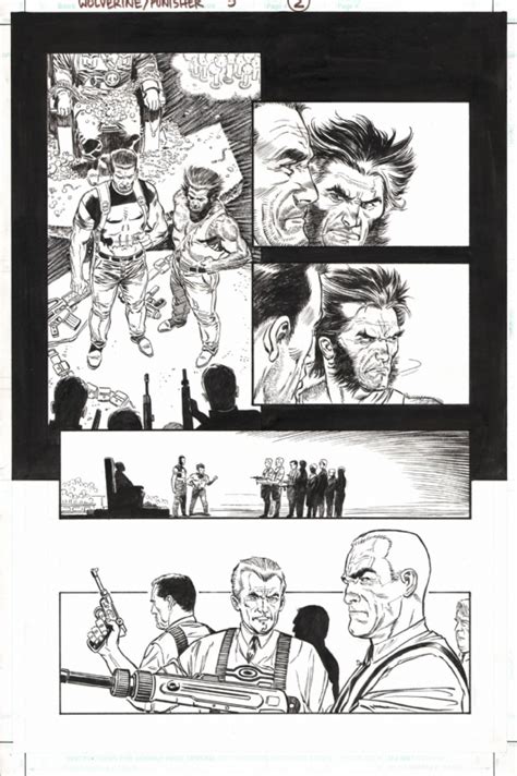 Punisherwolverine Issue 5 Pg 2 In Lee Weekss Lee Weeks Gallery 1