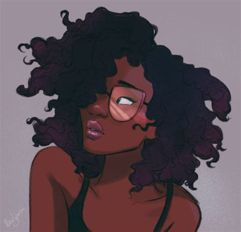 Character Design Tumblr Black Women Art Afro Art Natural Hair Art
