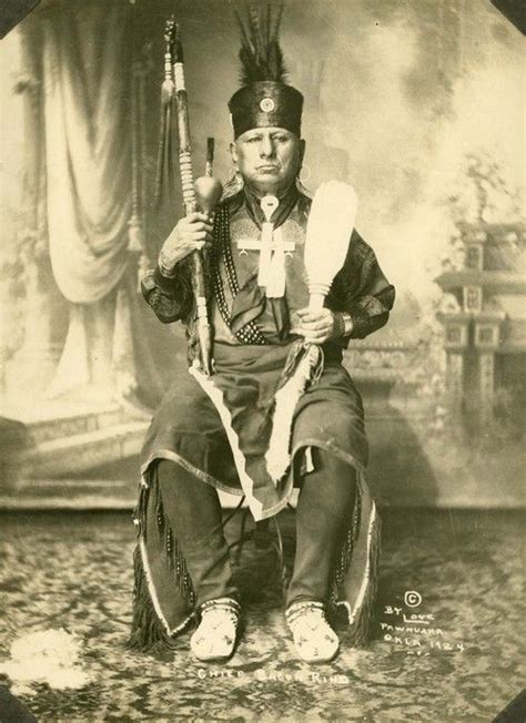 Chief Bacon Rind Chief Of The Osage Nation No Date Or Additional