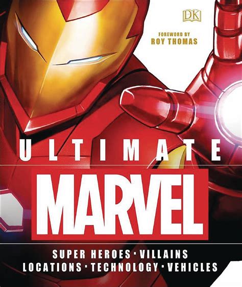 Buy Novel Ultimate Marvel Heroes Villains Locations Tech Vehicles Hc