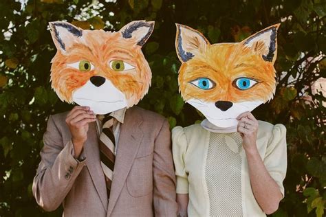 Fantastic Mr Fox Idea Fox Costume Diy Fox Costume Couple Halloween Costumes