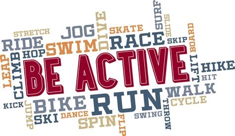 Active Lifestyle Activities Pick A Time That Will Be Convenient Or