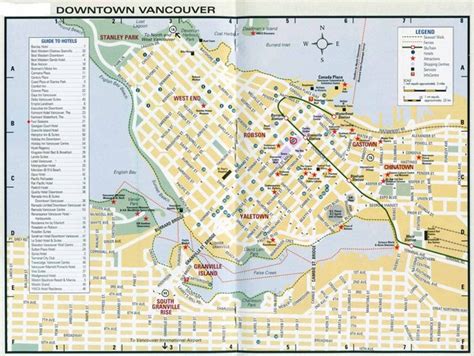 Vancouver Map Granville Island Mappery