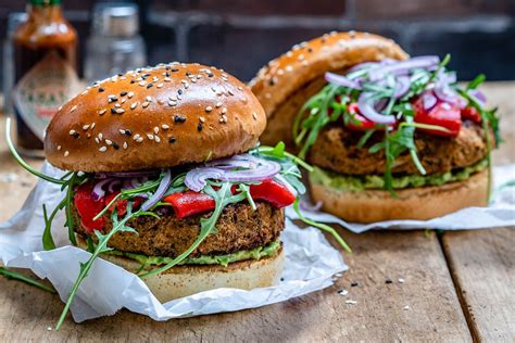 Easy Veggie Burger Vegan And Healthy Homemade Veggie Burger Recipe