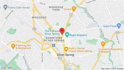 Map Of Silver Spring Md Maping Resources