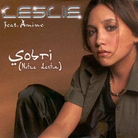 Sobri Notre Destin De Leslie Feat Amine 2004 Cd Emc Records 2