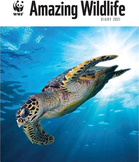 Wwf Amazing Wildlife A5 Deluxe Diary 2021 Wildlife Aestetic 2021