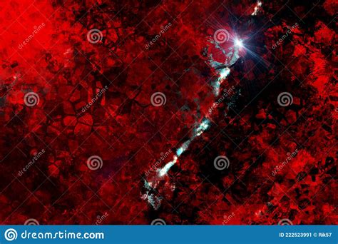 Random Red Particles Background Abstract Stock Image Image Of