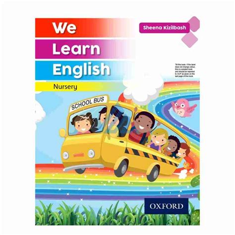 We Learn English Book Nursery Maryam Academy Booksellers