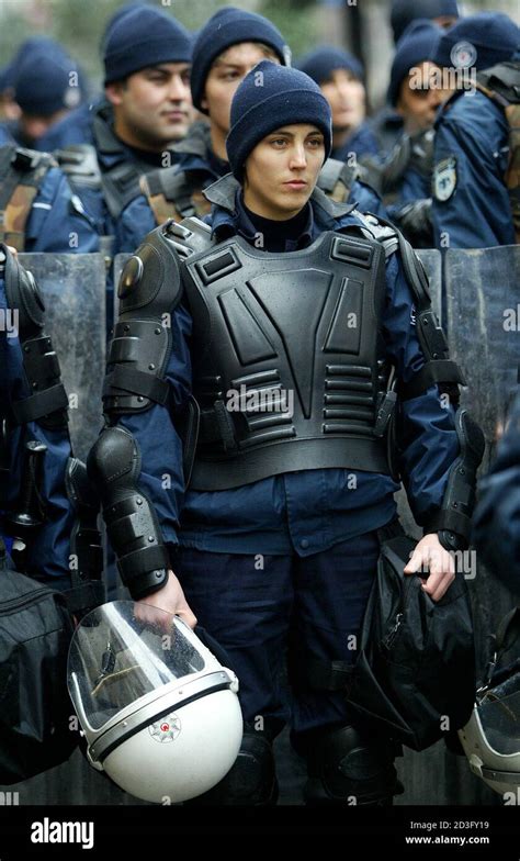 Riot Gear Woman High Resolution Stock Photography And Images Alamy