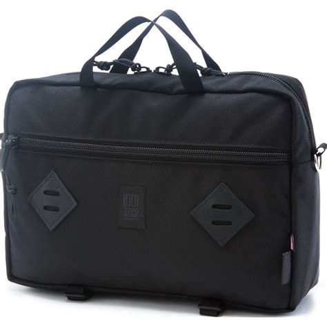 Topo Designs Mountain Briefcase Ballistic Black - Sportique