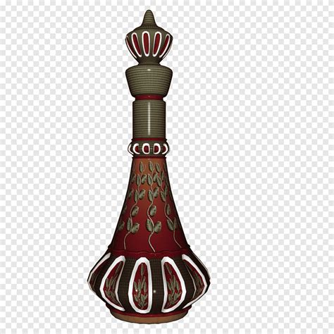 Red Genie Bottle Red And Brown Bottle Illustration Png Pngegg