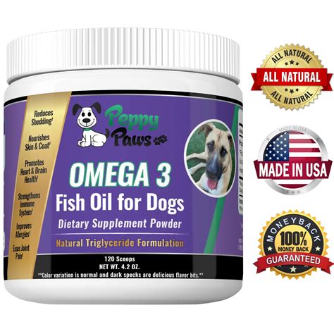 Buy Omega 3 For Dogs Easy To Use Powder No Clogged Pumps Messy Oil