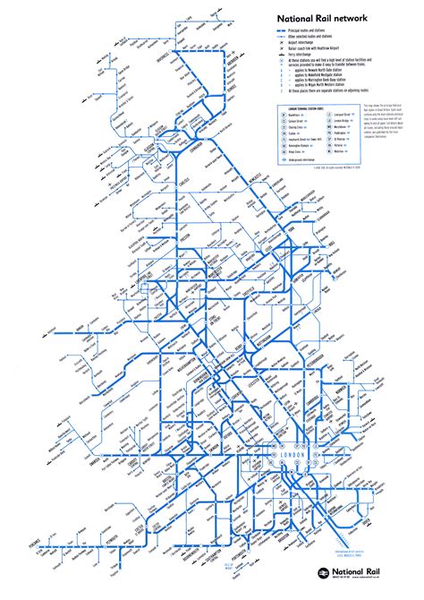 Rail Map Of England A Guide To Navigating The Uk Rail System World Map Colored Continents