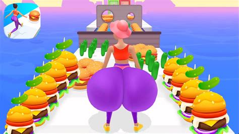 Twerk Race 3d 👸🍔🥒 All Levels Gameplay New Game Trailer Android Ios
