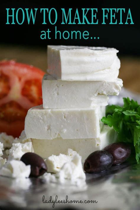 Homemade Feta Cheese A Step By Step Picture Tutorial Recipe