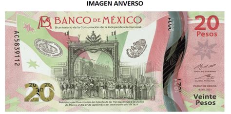 Nuevo Billete De 20 Pesos Banxico Presenta Billete Conmemorativo ASICH