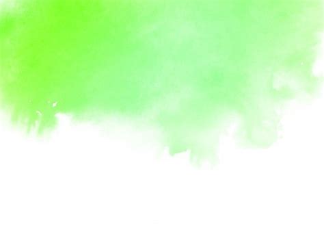 acuarela verde abstracta  vector freepik