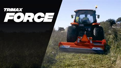 New Trimax Force Flail Mower Roadside Open Space Management